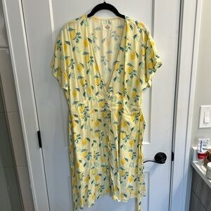 NEW WITH TAGS - marine layer dress with cute lemon pattern